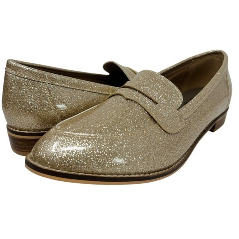 Hey Girl by Corey’s Shimmering Gold Women's Loafers
